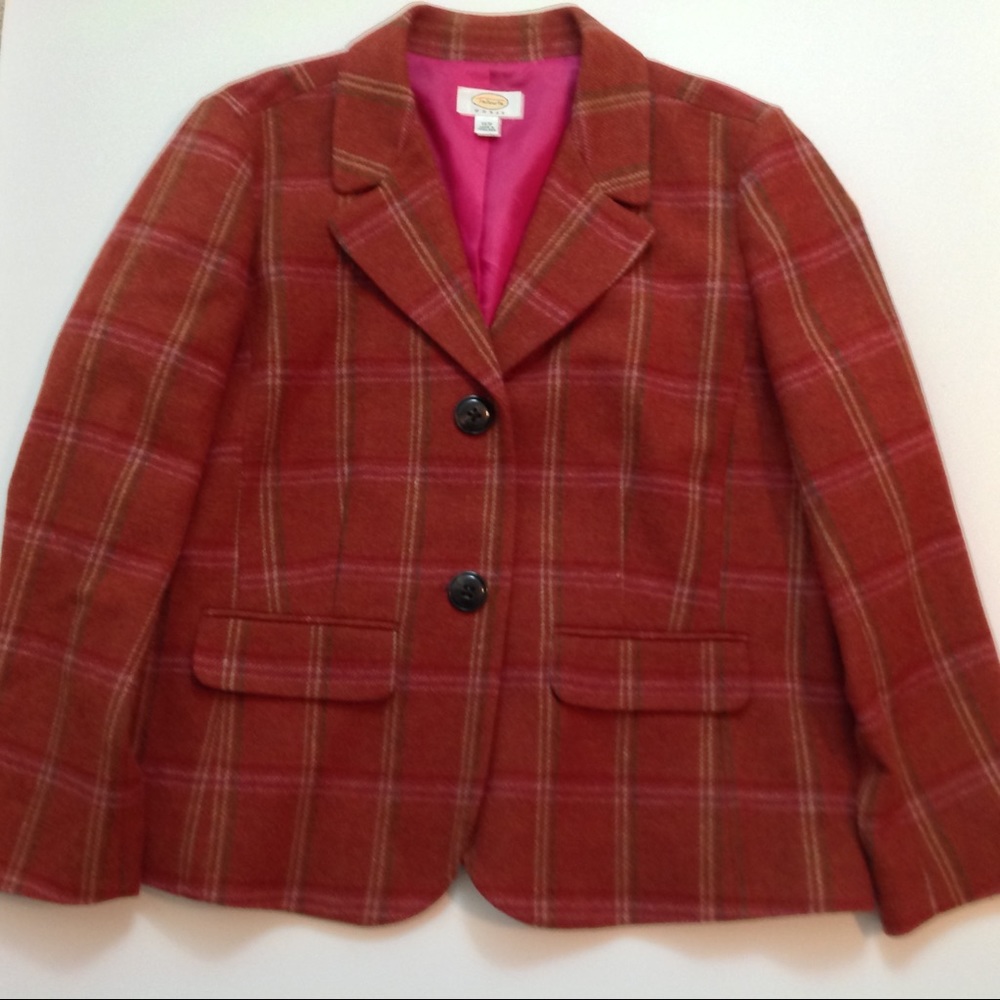Talbots wool blazer